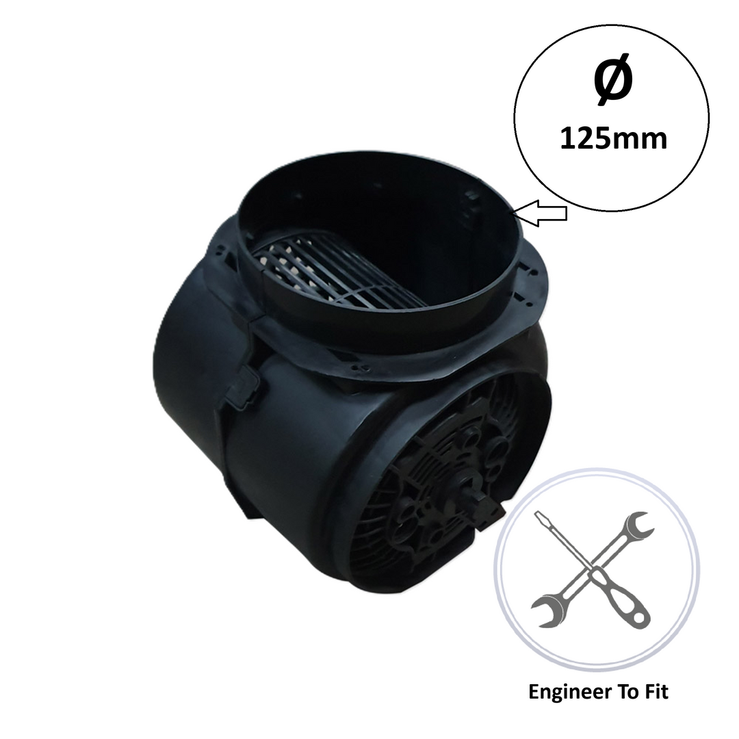 Wall Mounted Motor - Fits Hoods 60cm To 90cm Wide