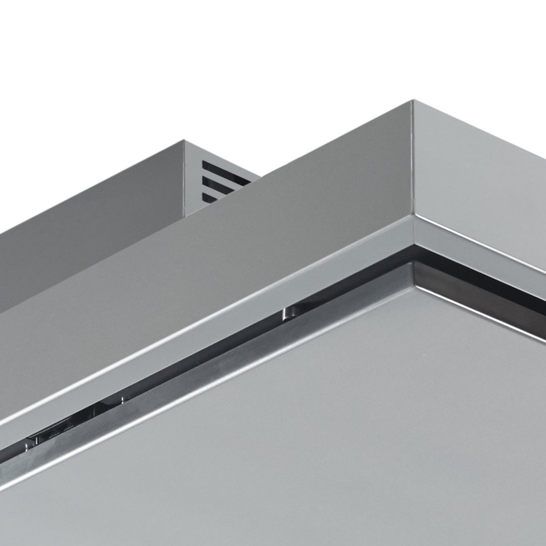 Nuvola - Opzioni cappa a soffitto solo ricircolo