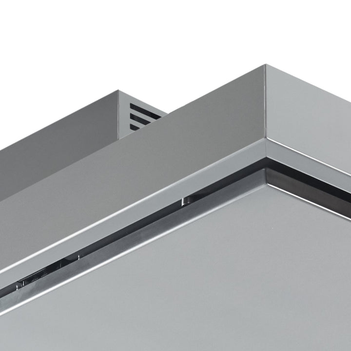 Nuvola - Opzioni cappa a soffitto solo ricircolo
