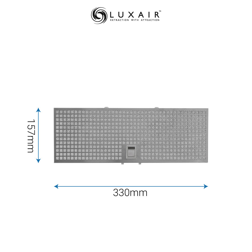 Metal Grease Filter 330mm x 157mm
