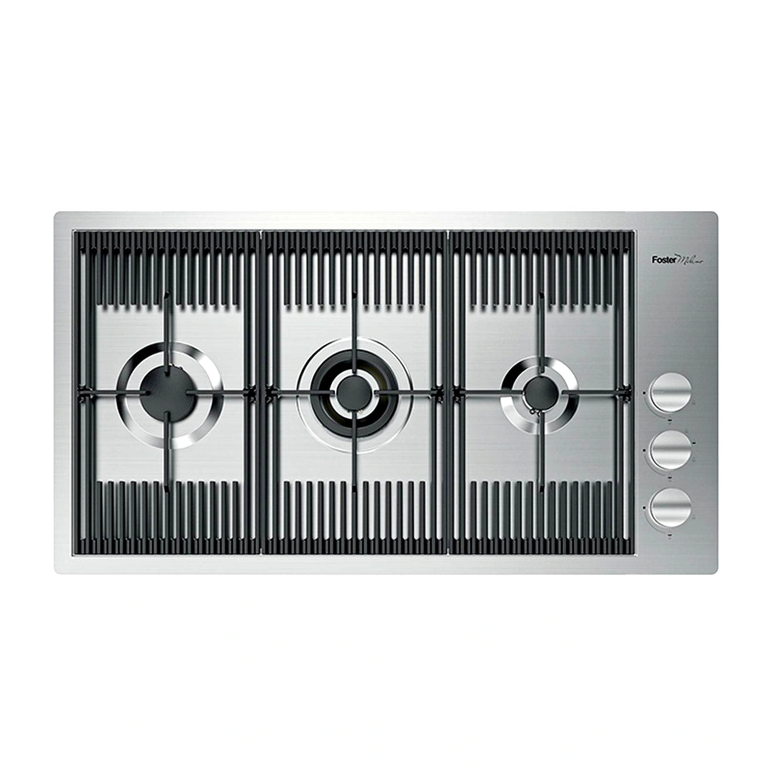 Milanello - Gas Hob - 3 Burner Stainless Steel