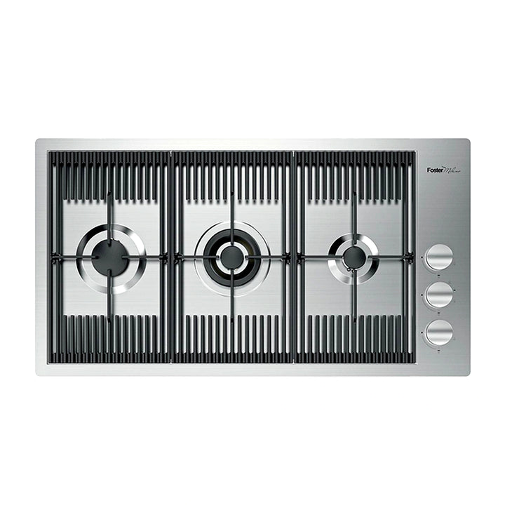 Milanello - Gas Hob - 3 Burner Stainless Steel