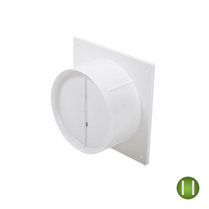 Louvred External Wall Vents - Various Colours