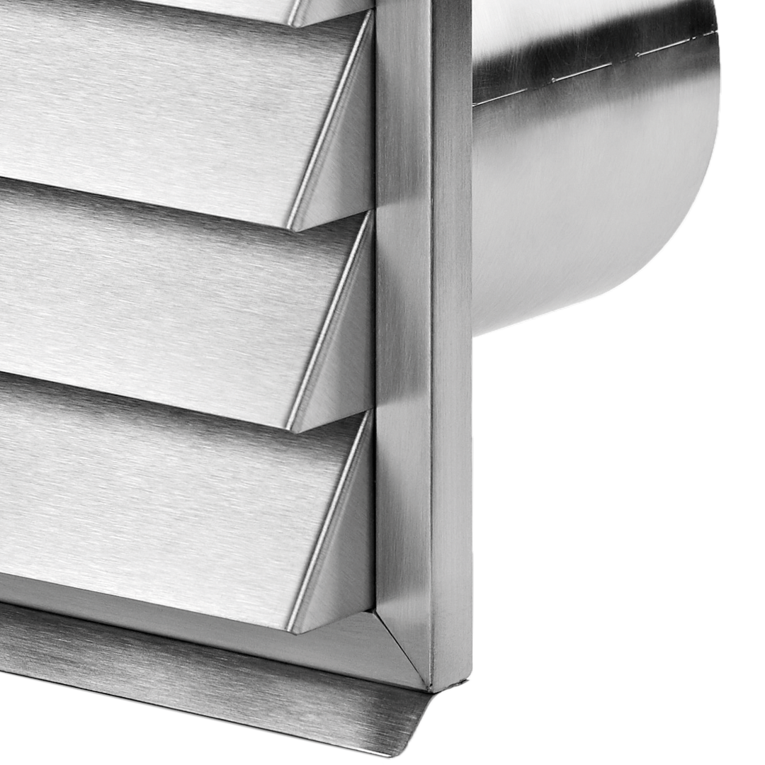 Stainless Steel Outside Wall Grilles Round