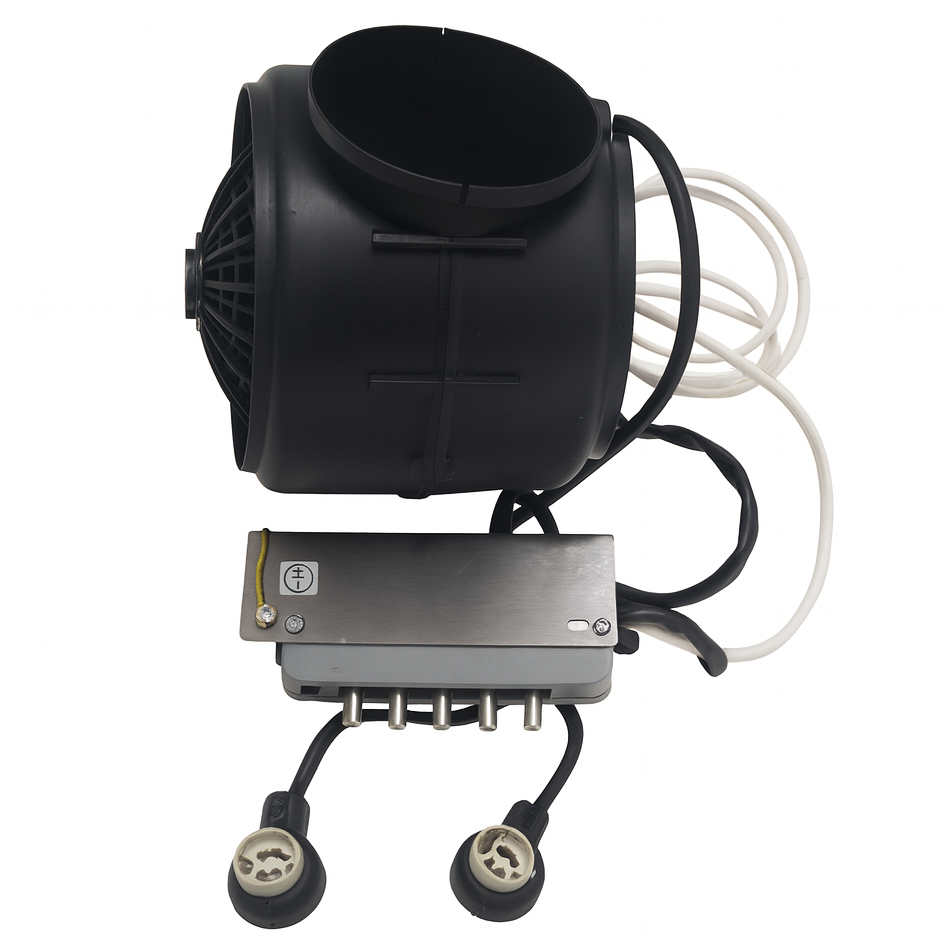 Wall Mounted Motor - Fits Hoods 60cm To 90cm Wide
