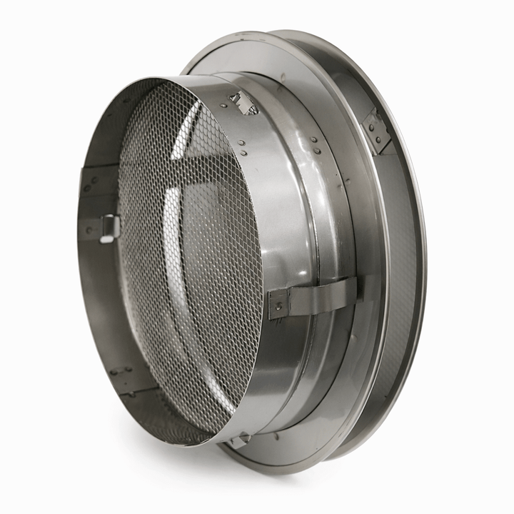 Round Steel Wall Vents - Luxair Cooker Hoods Limited
