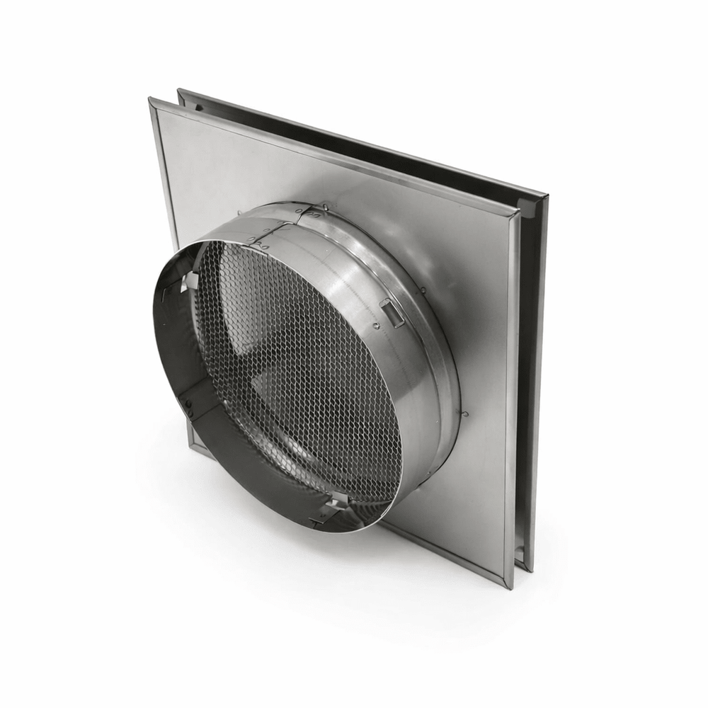 Square Steel Wall Vent - Luxair Cooker Hoods Limited