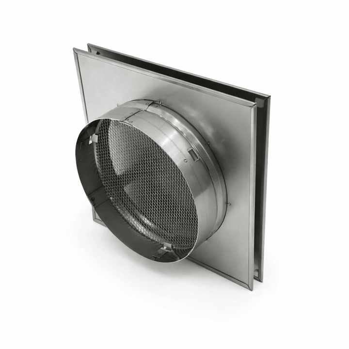 Square Steel Wall Vent - Luxair Cooker Hoods Limited