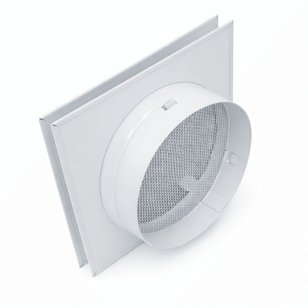 Square Steel Wall Vent - Luxair Cooker Hoods Limited