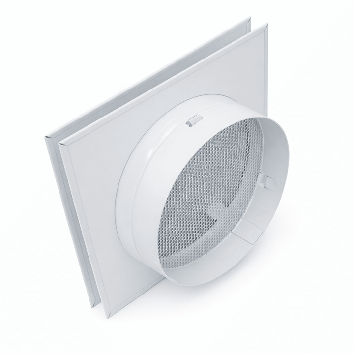 Square Steel Wall Vent - Luxair Cooker Hoods Limited