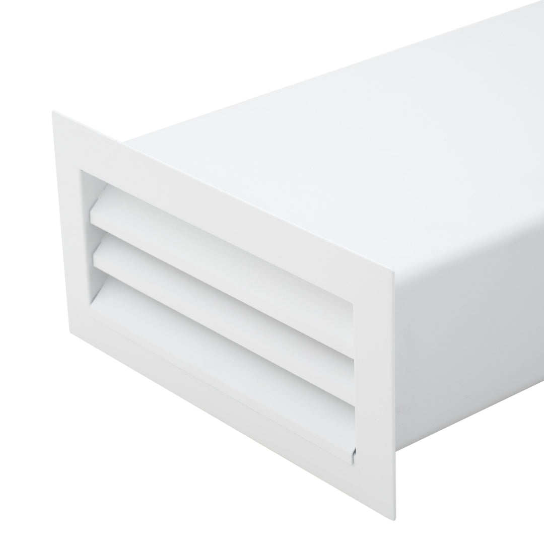 Rectangular Steel Plinth Or Wall Vent - Luxair Cooker Hoods Limited