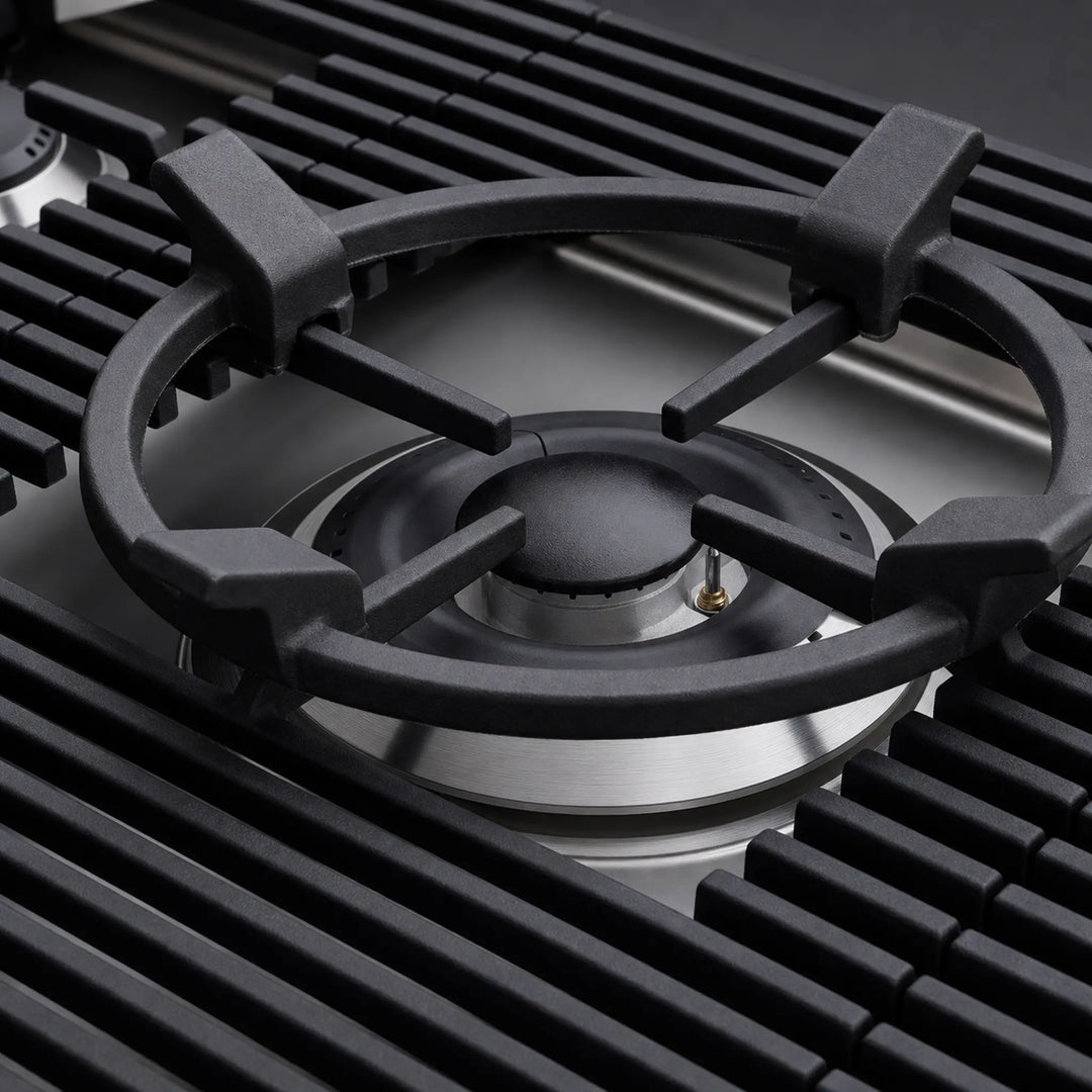5 burner gas hob Milano Lusso with wok stand, ( optional Extra )