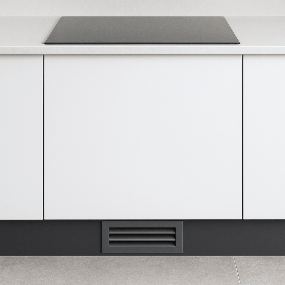 Rectangular Steel Plinth Or Wall Vent - Luxair Cooker Hoods Limited