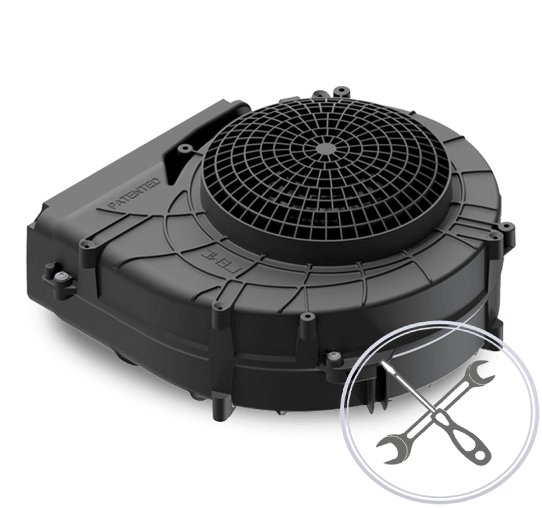 Ceiling Hood - Replacement Slimline Motors - All Models - Luxair Cooker Hoods Limited