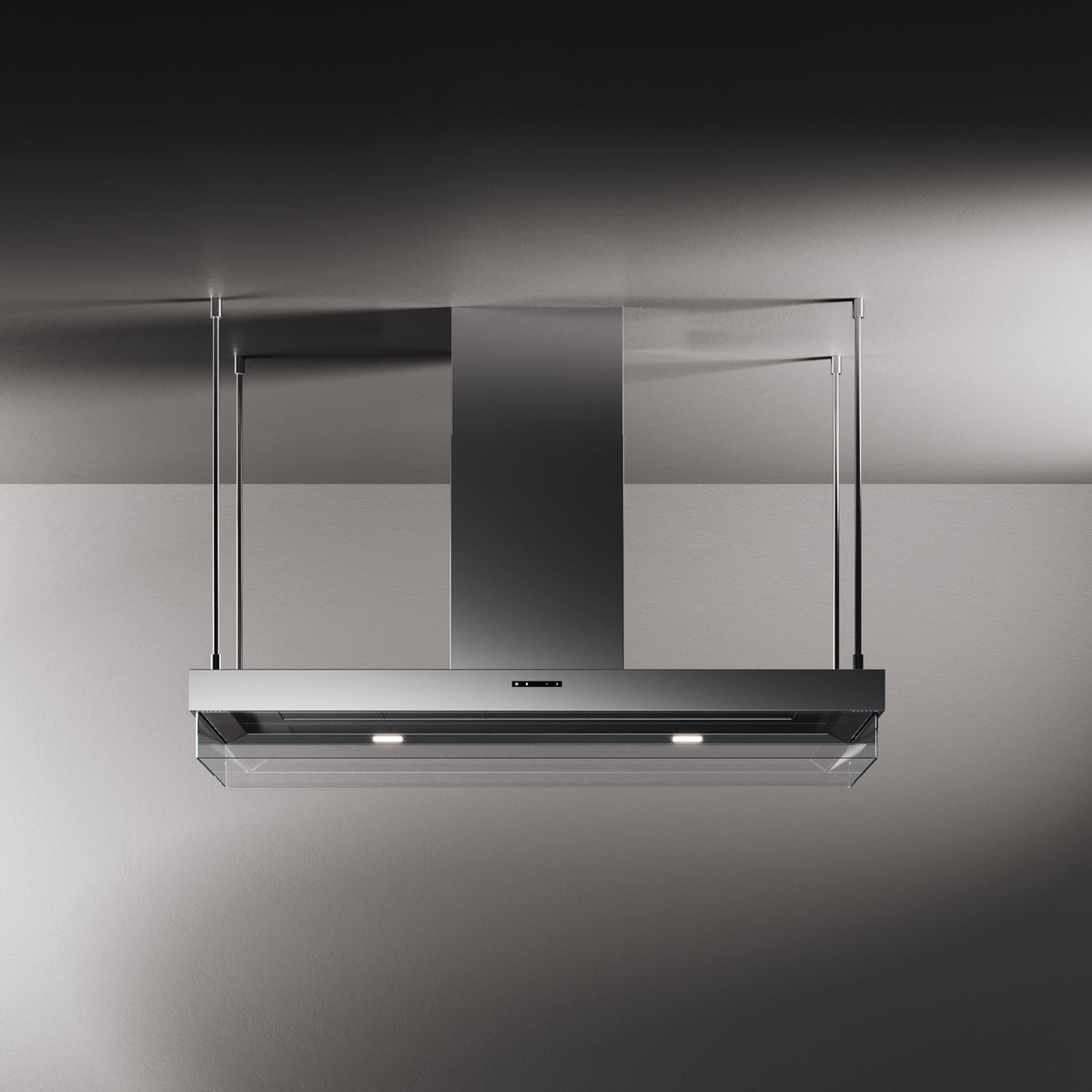 Diora - Premium Glass Skirt Island Extractor