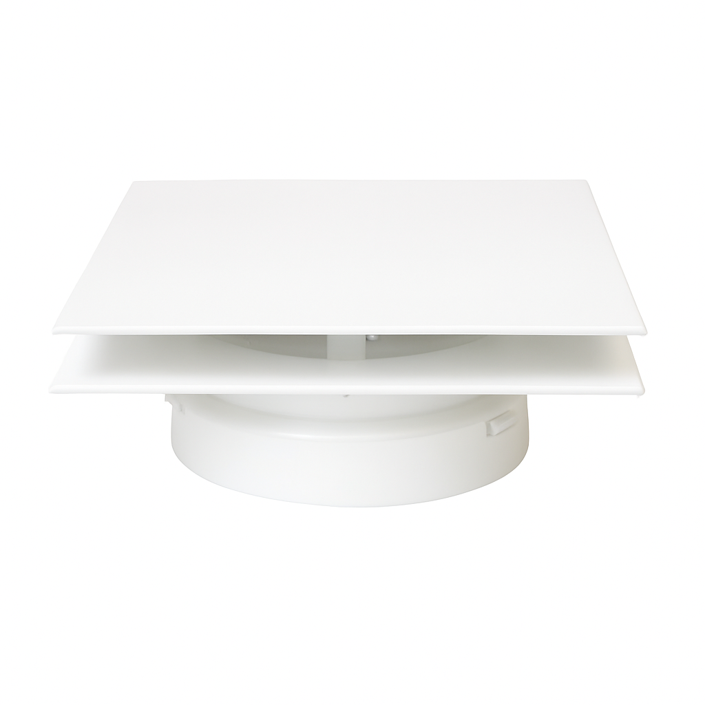 Square Steel Wall Vent - Options